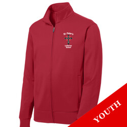 YST241 - S234-E001 - EMB - Youth Full Zip Jacket