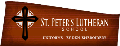 St. Peter's Lutheran School Uniforms - DKM Embroidery